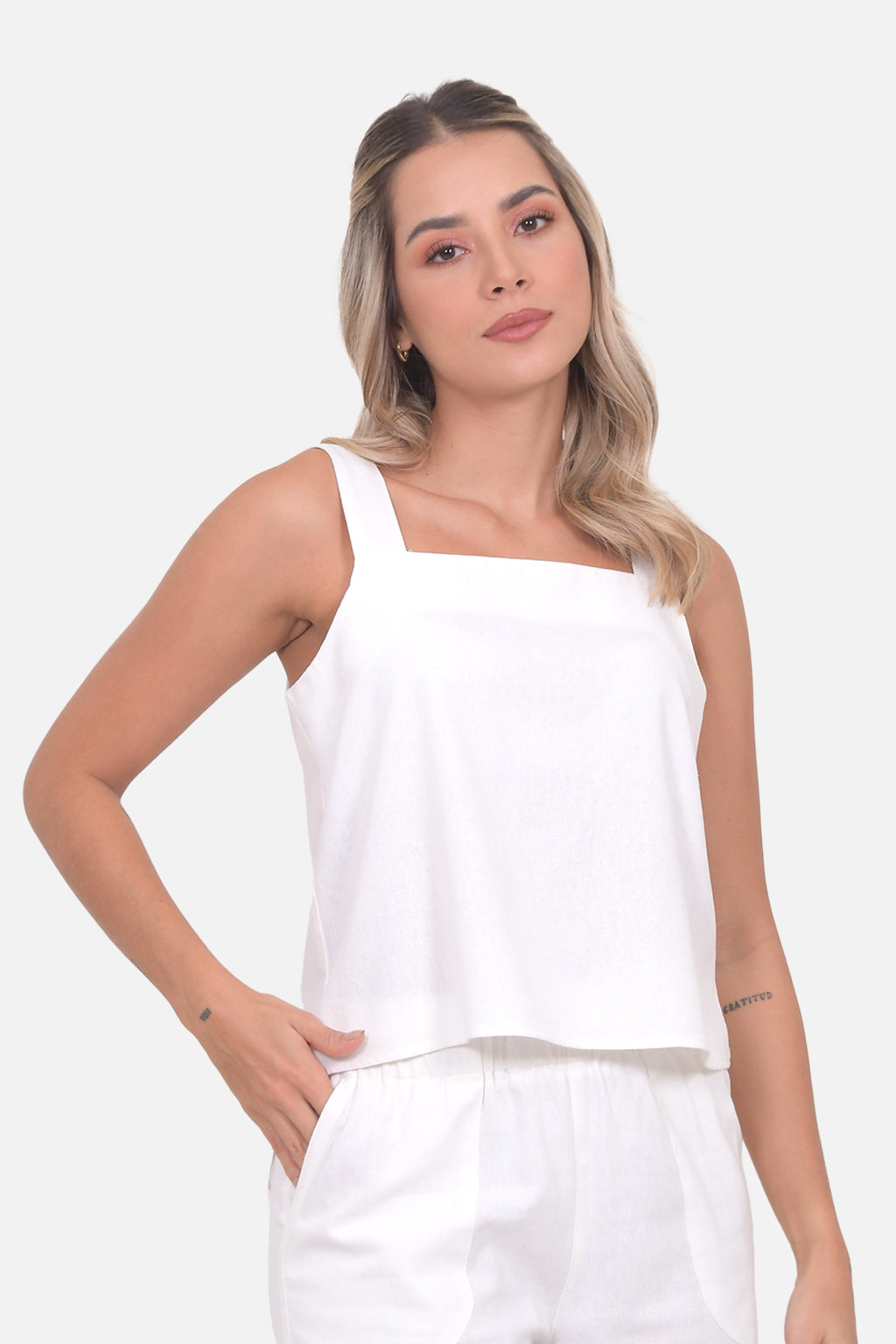 Blusa Zully - Crudo