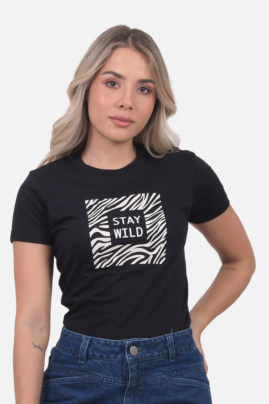 Camiseta Estampada 33 - Gris Jaspe