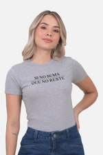 Camiseta Estampada 41 - Gris Jaspe