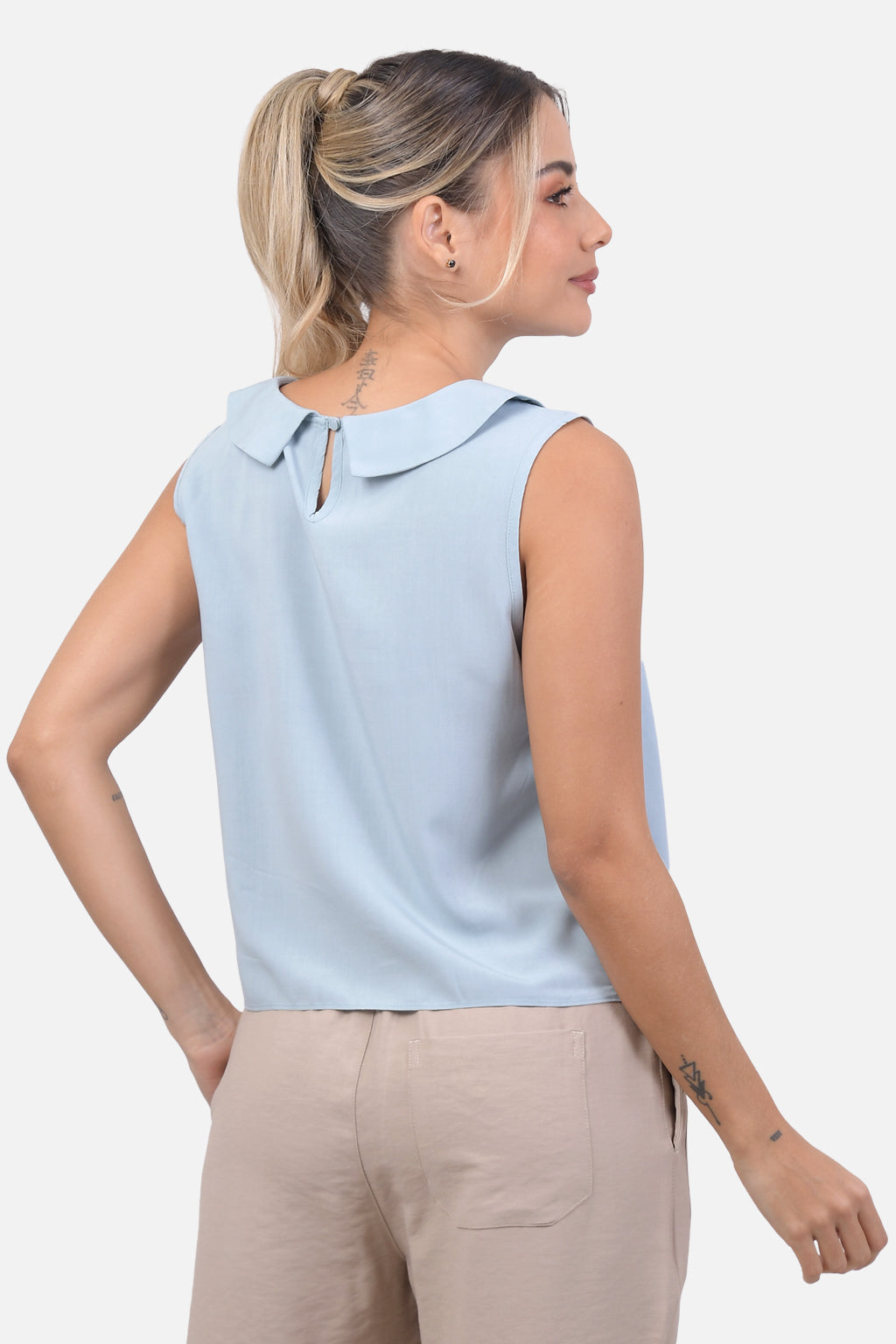 Blusa Natalia - Agua