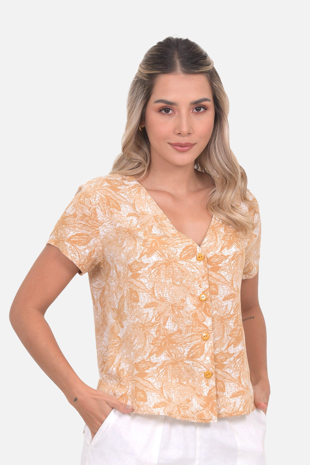 Blusa Samy - Kaki