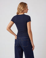 Básica Rib Moana - Azul Navy
