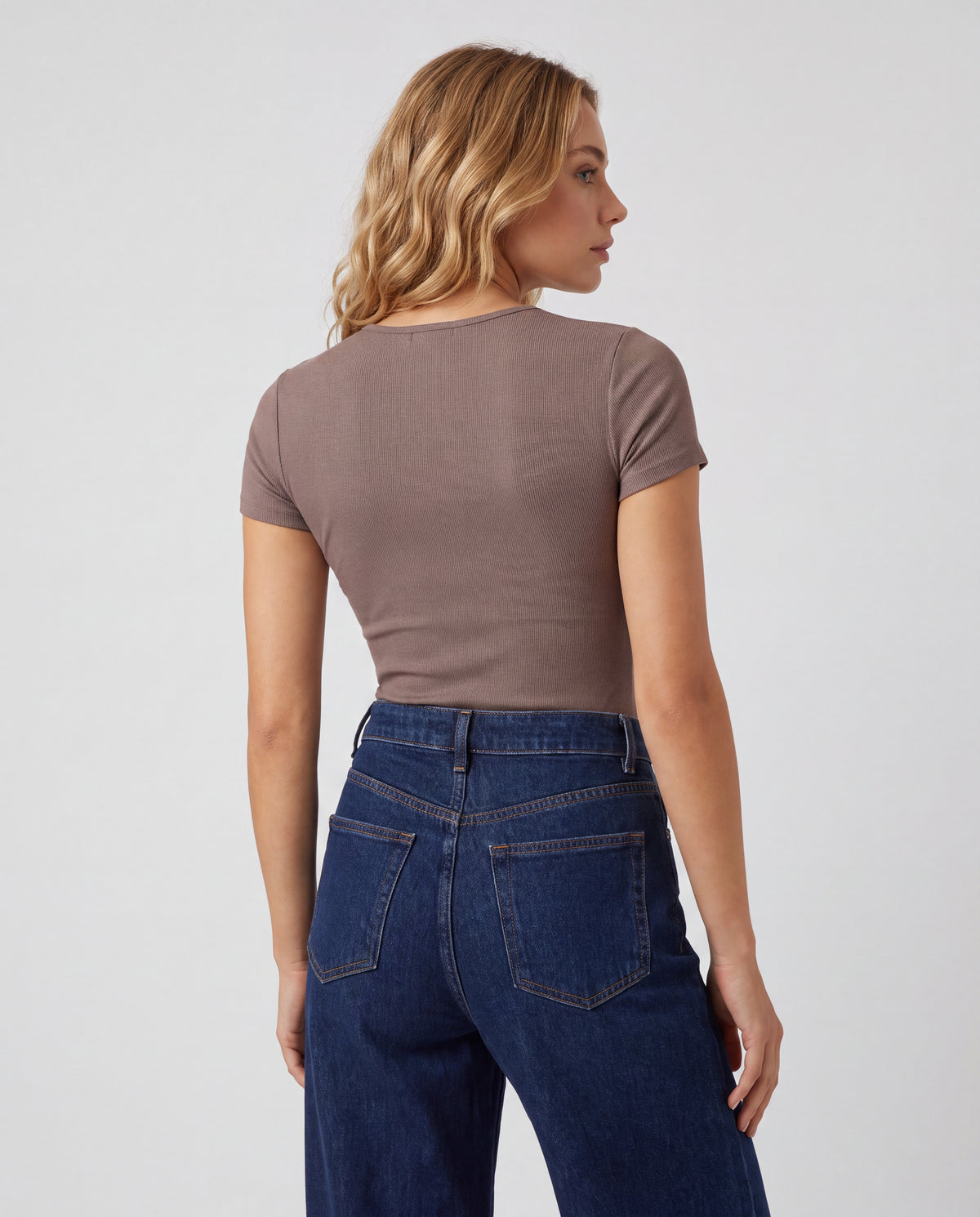 Básica Rib Moana - Taupe