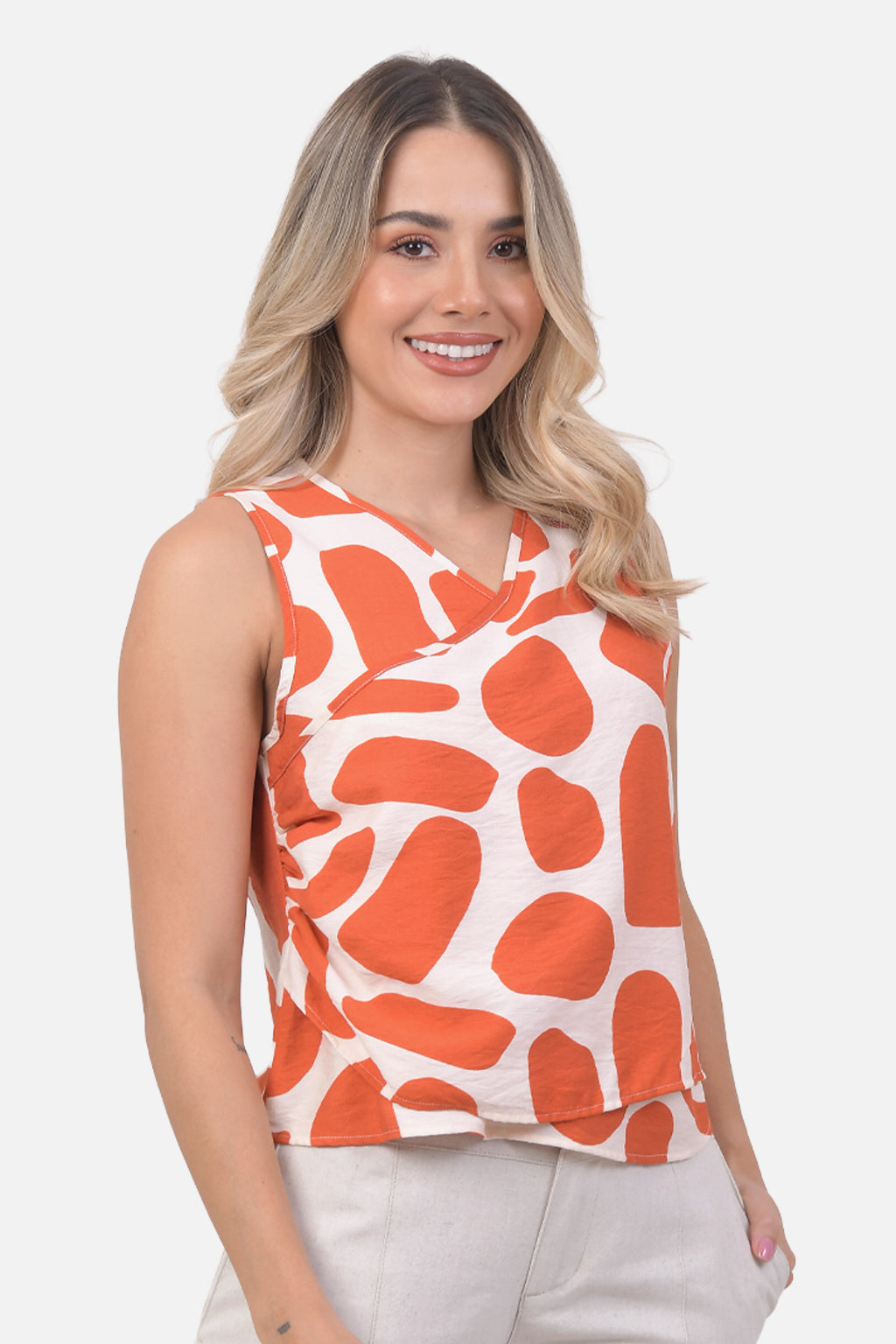 Blusa Zoe - Terracota