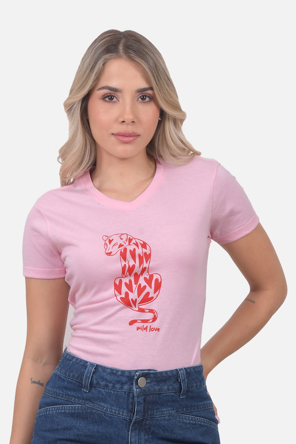 Camiseta Estampada 7 - Lila Claro