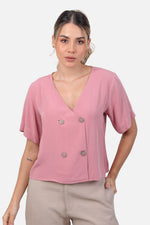Blusa Carmela - Palo De Rosa