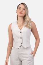 Blusa Anachi - Beige