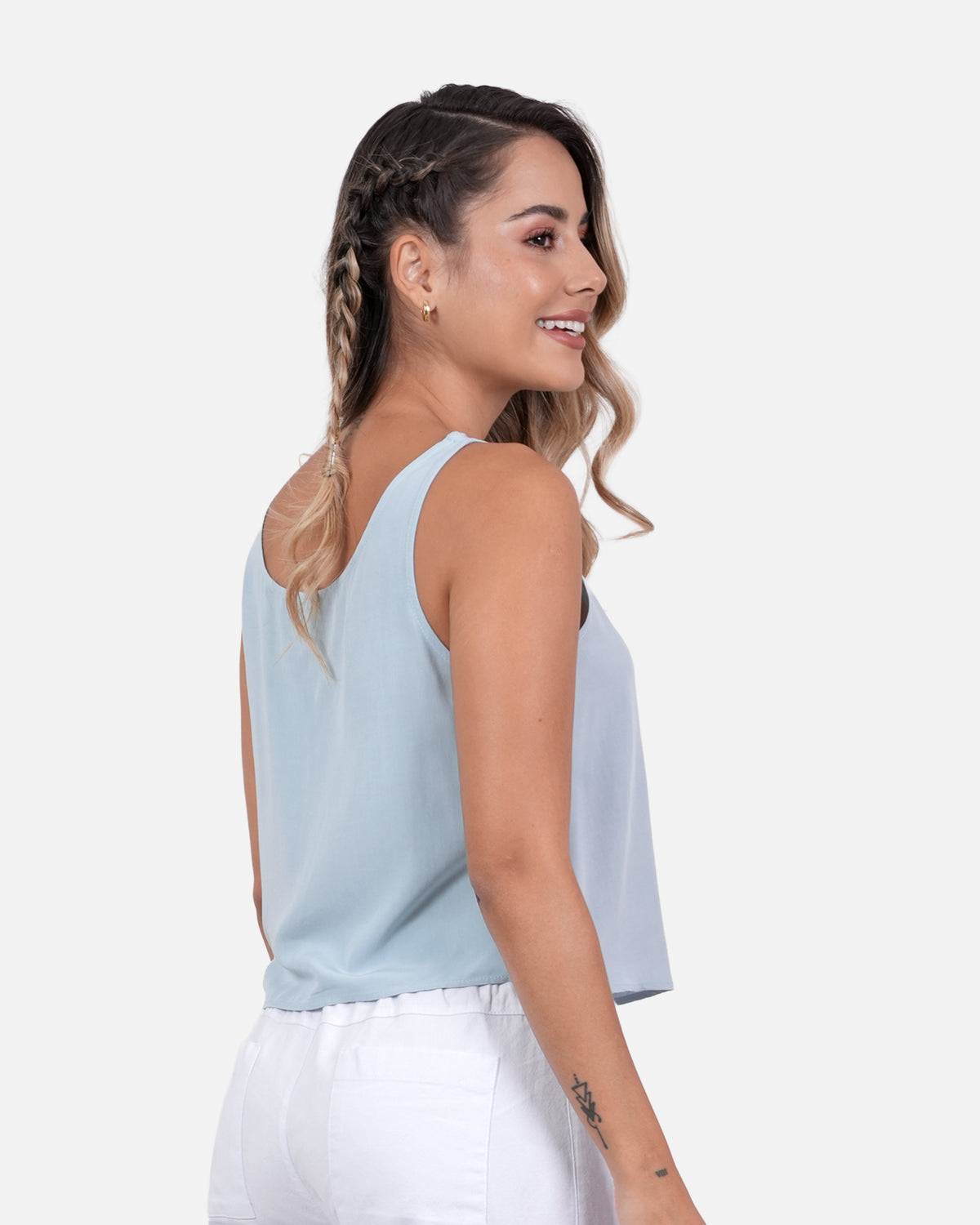 Blusa Benilde - Agua