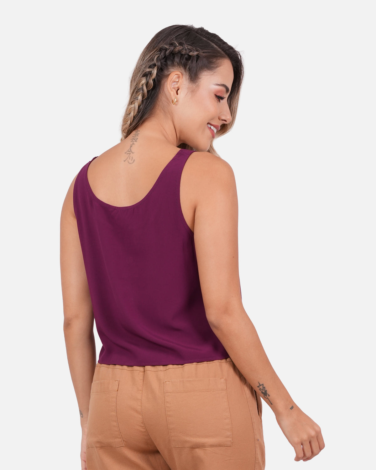 Blusa Benilde - Vino