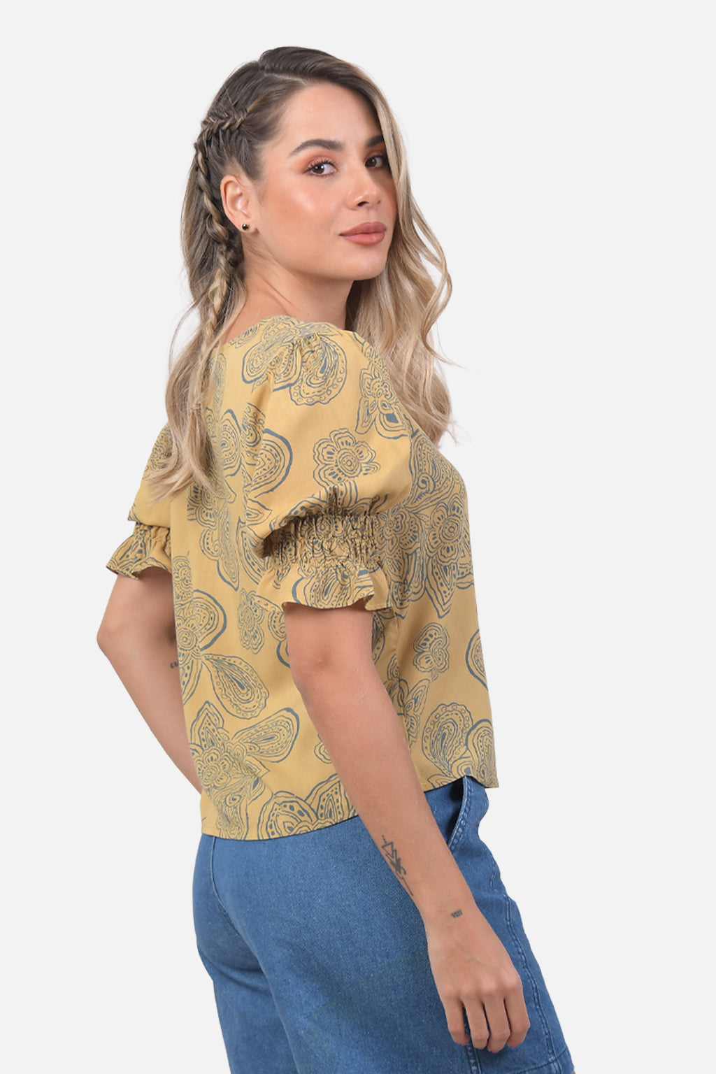 Blusa Pilar - Mostaza
