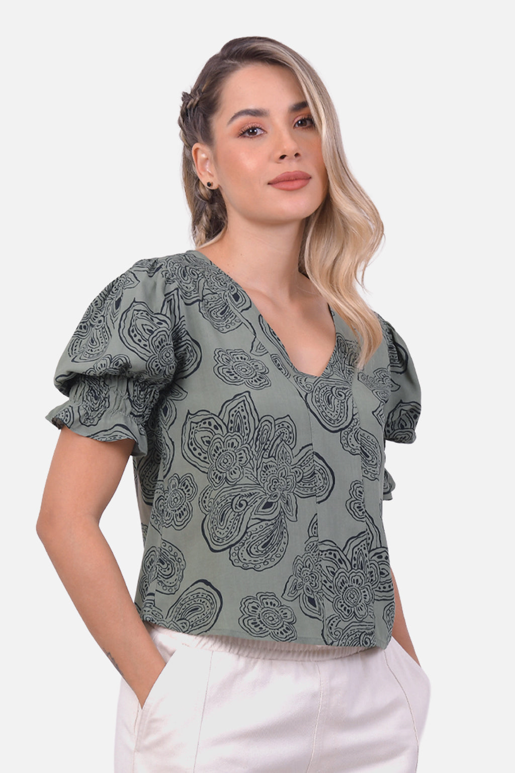 Blusa Pilar - Oliva