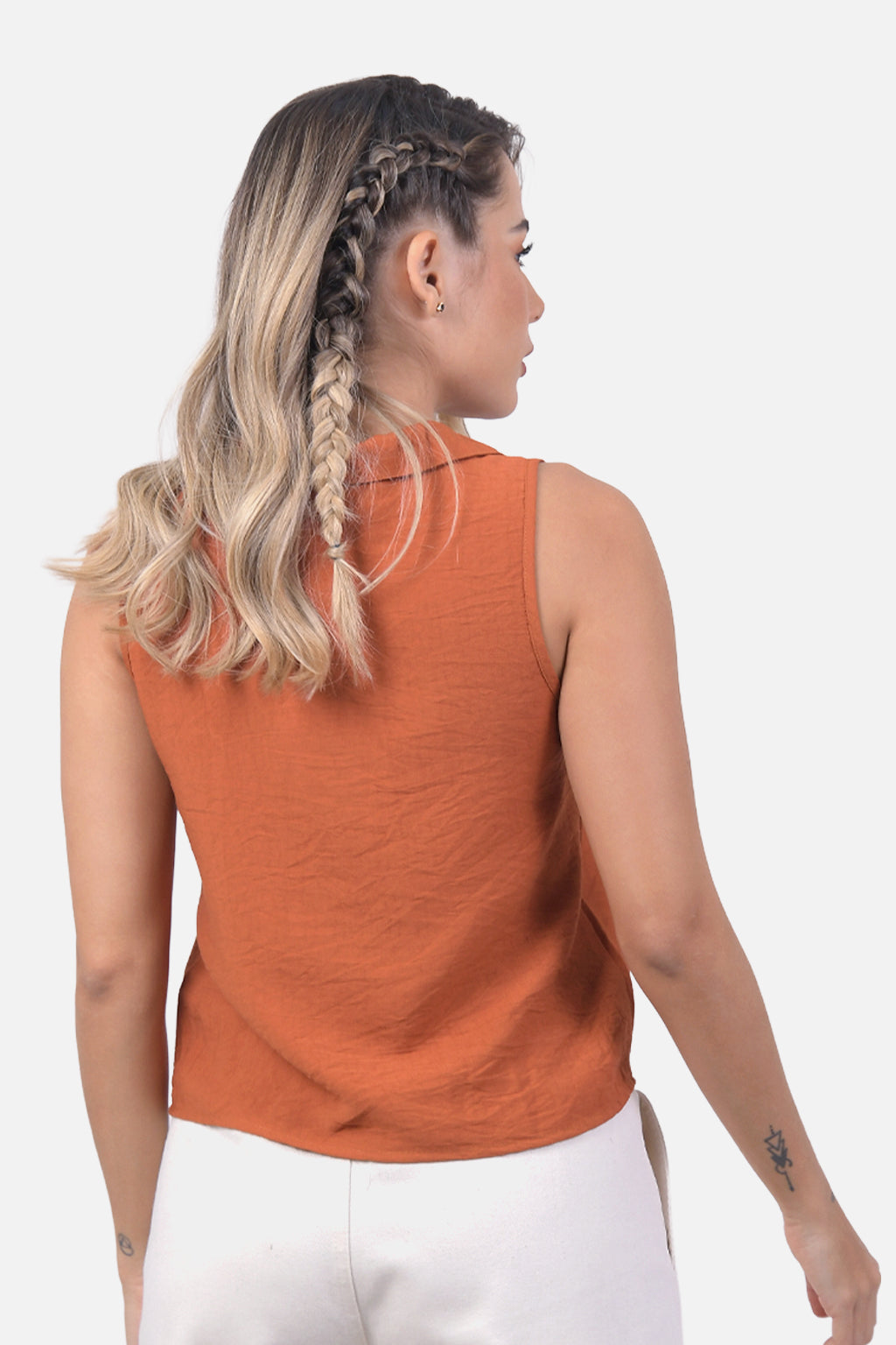 Blusa Alba - Terracota