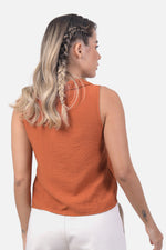 Blusa Alba - Terracota