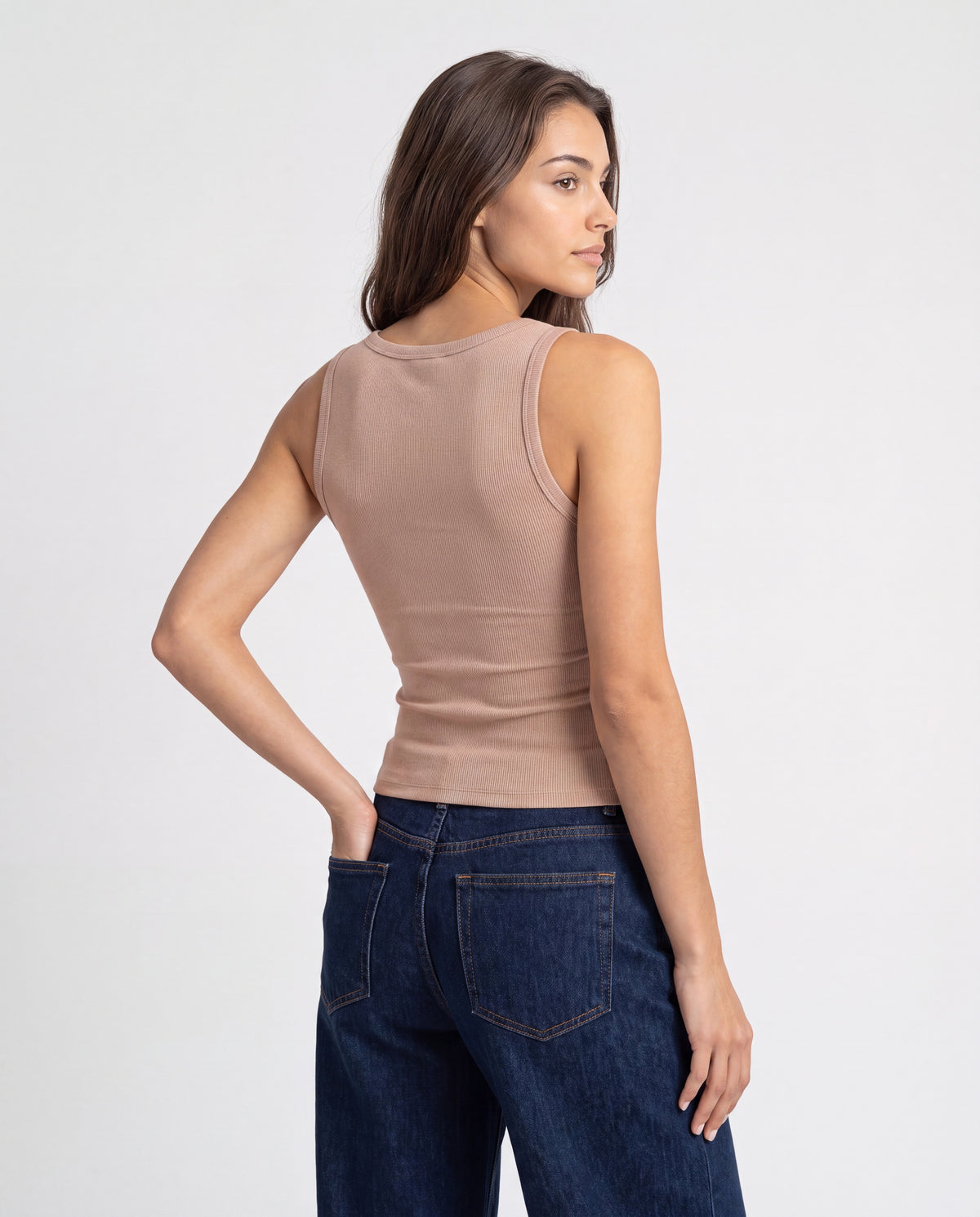 Básica Rib Iris - Camel