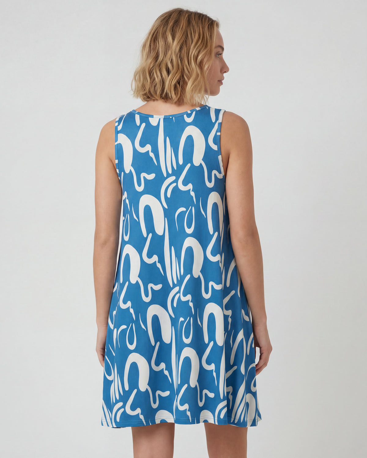 Vestido Greicy - Azul Hortencia
