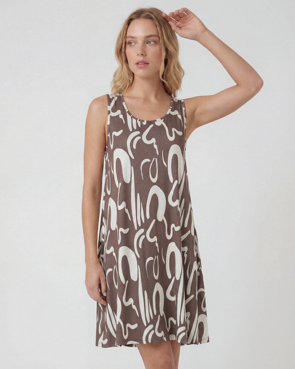 Vestido Greicy - Cafe
