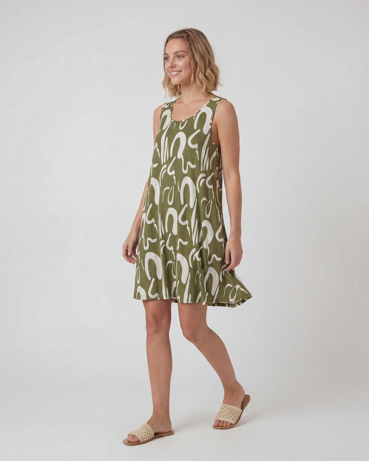 Vestido Greicy - Verde Militar