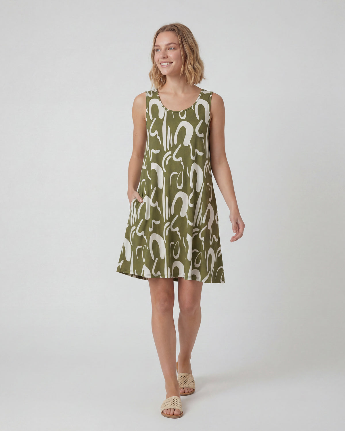 Vestido Greicy - Verde Militar