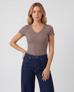 Básica Rib Moon - Taupe