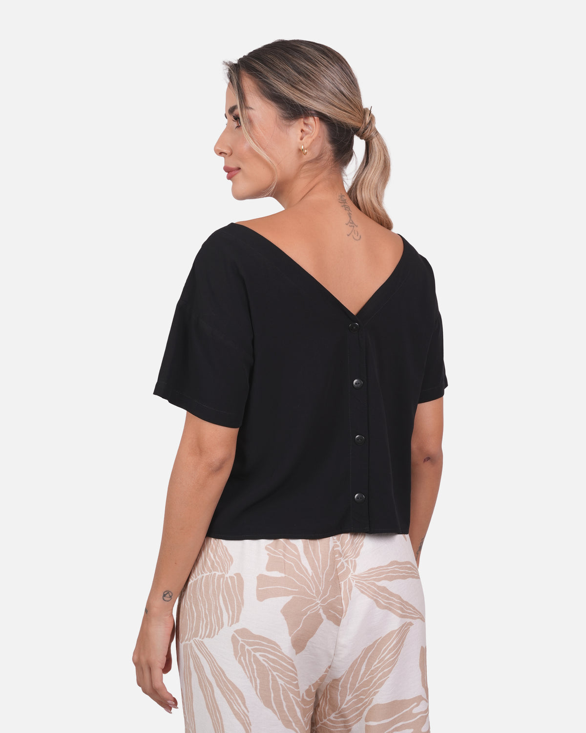 Blusa Mariana - Negra