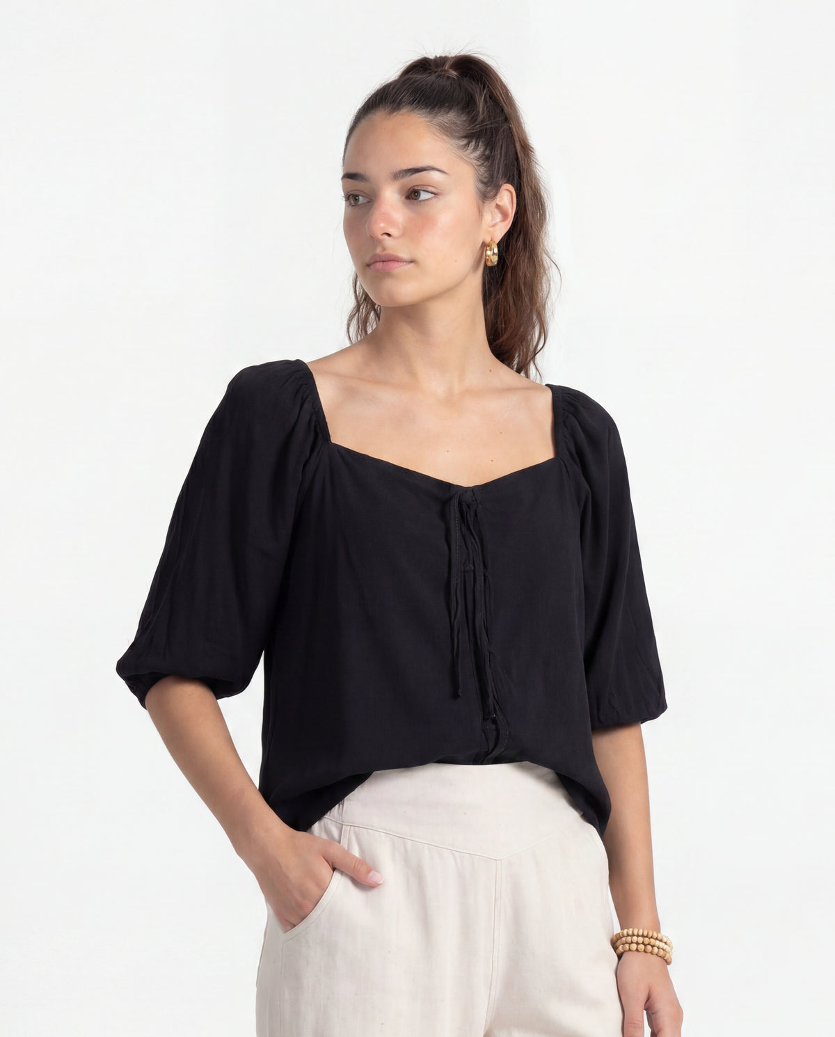 Blusa Laura - Negra