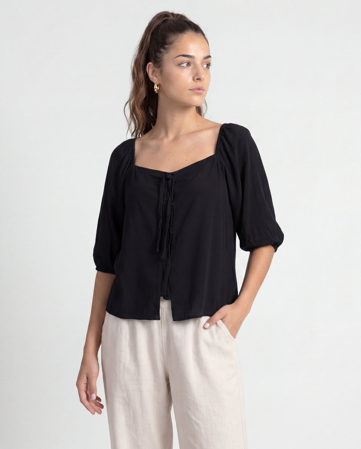 Blusa Laura - Negra