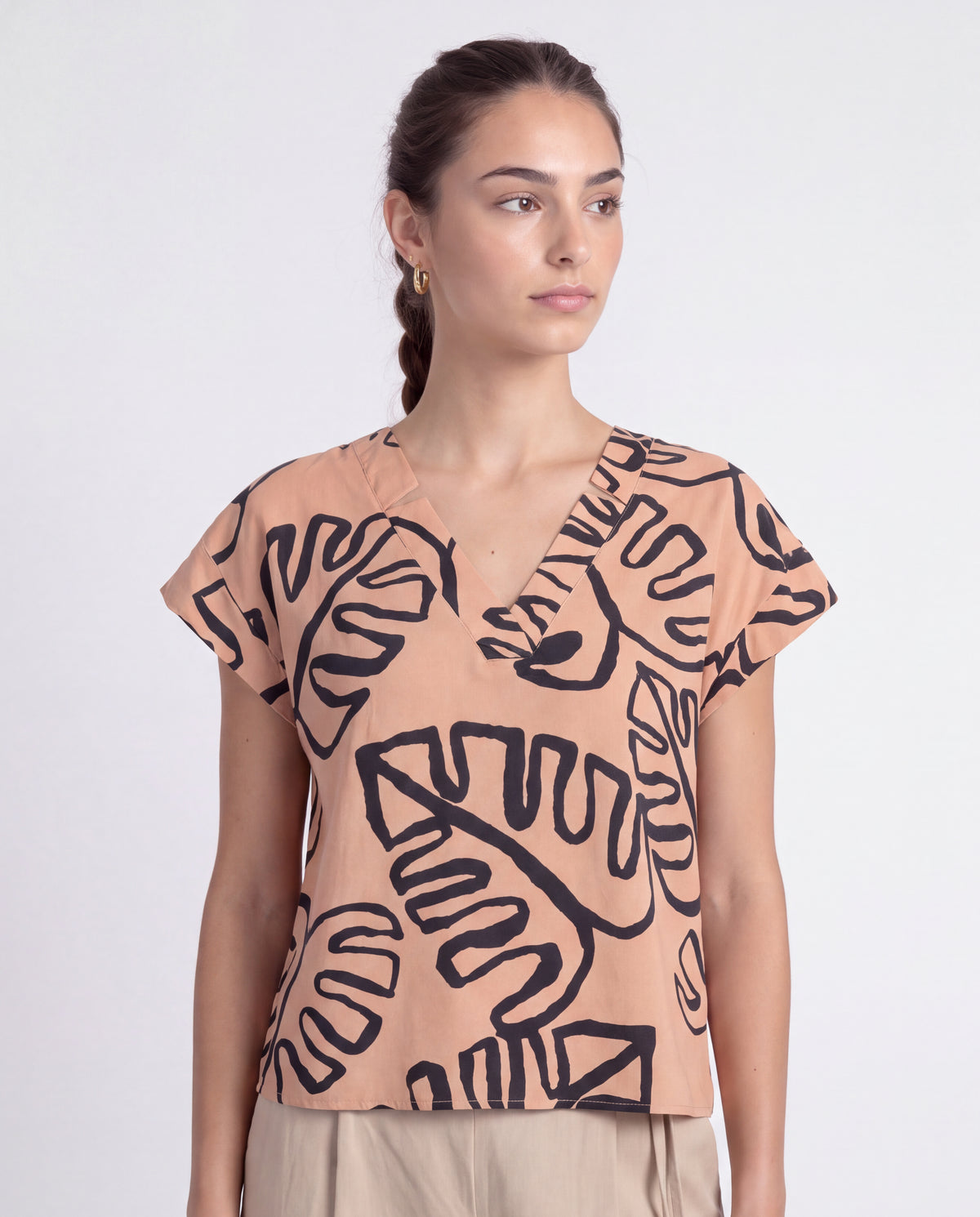 Blusa Conny - Camel