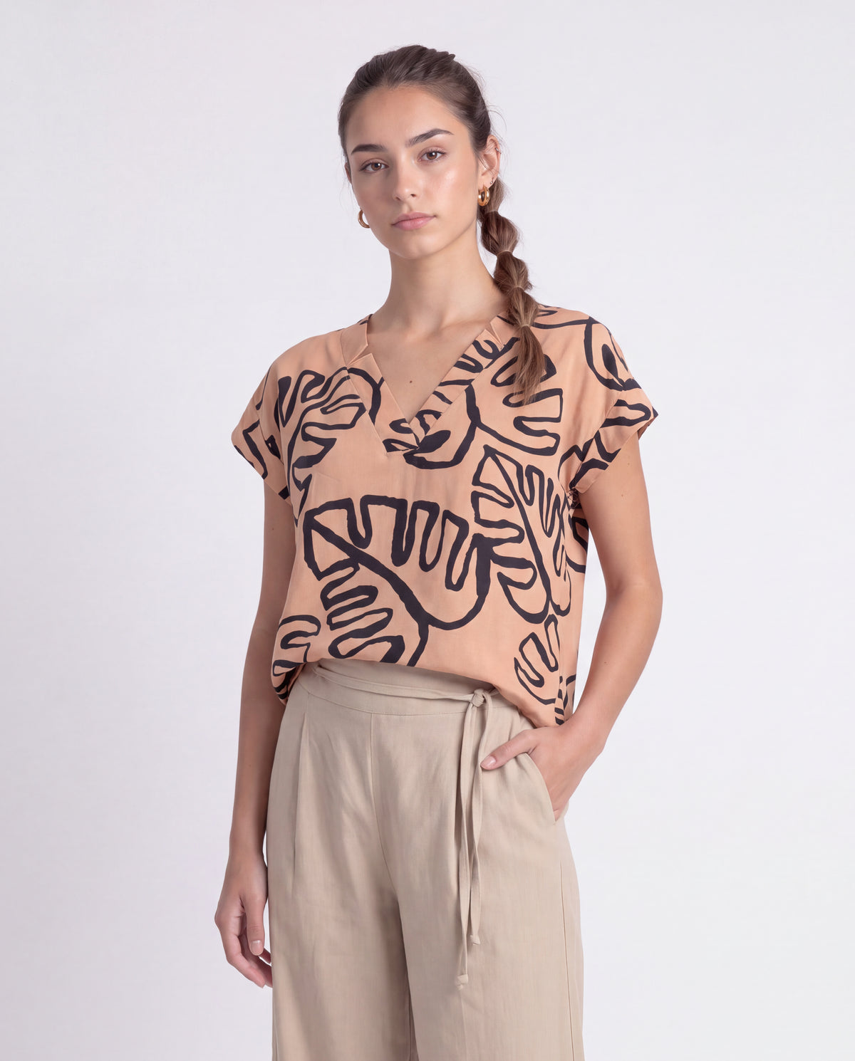 Blusa Conny - Camel