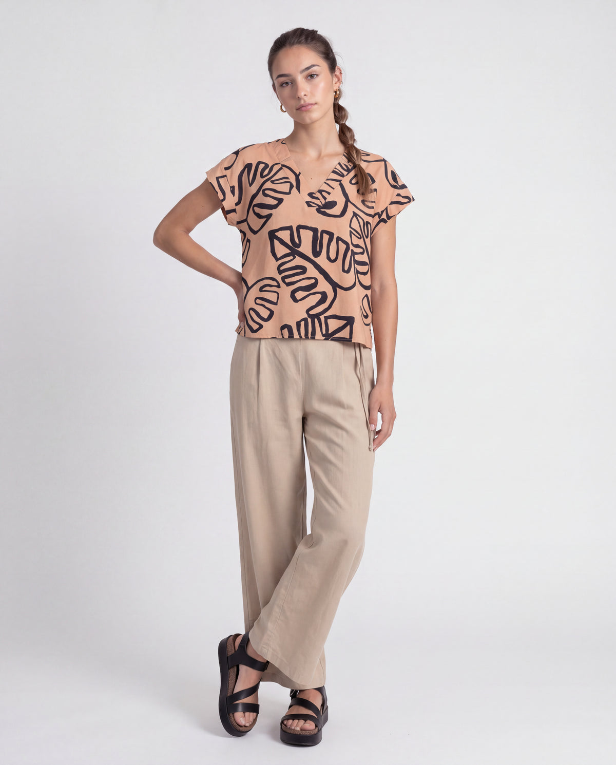Blusa Conny - Camel
