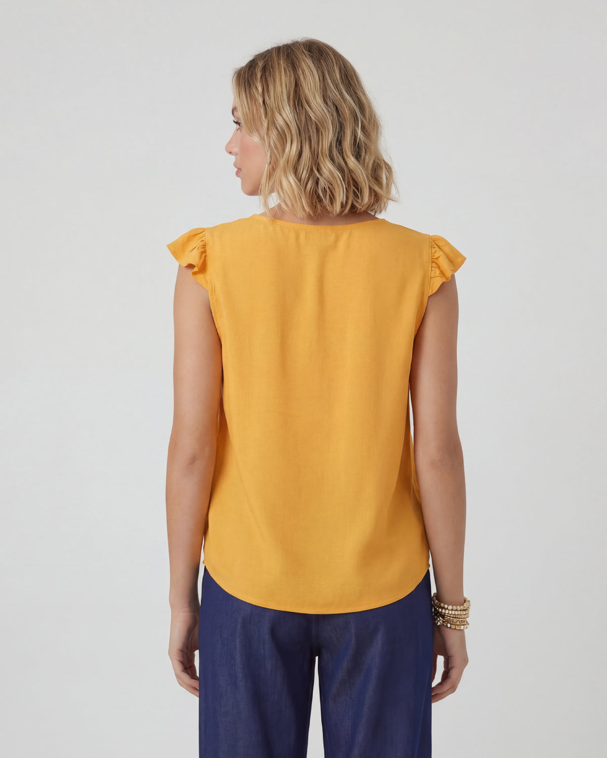 Blusa Xiomara - Mostaza