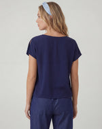 Blusa Larisa - Azul Navy