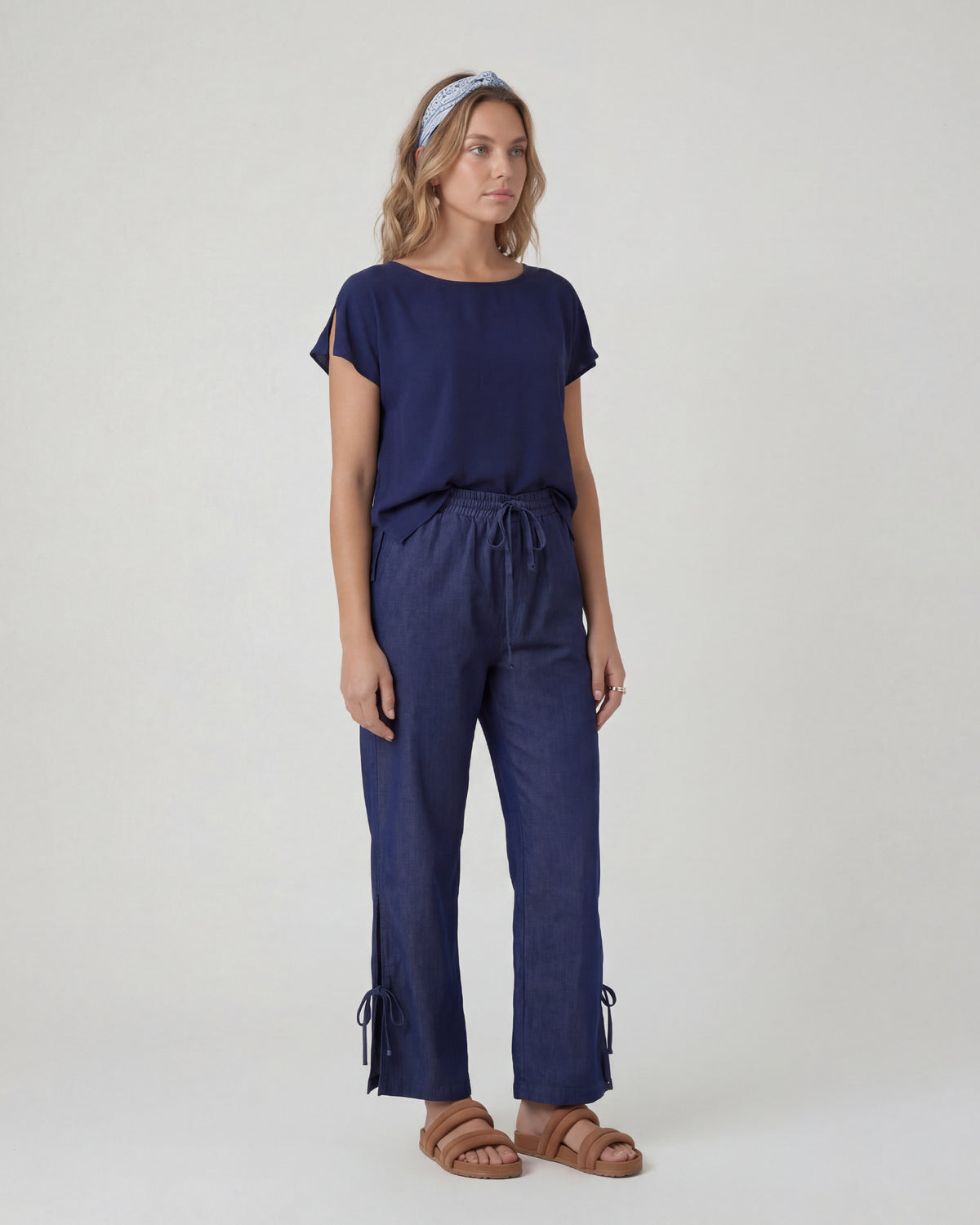 Blusa Larisa - Azul Navy