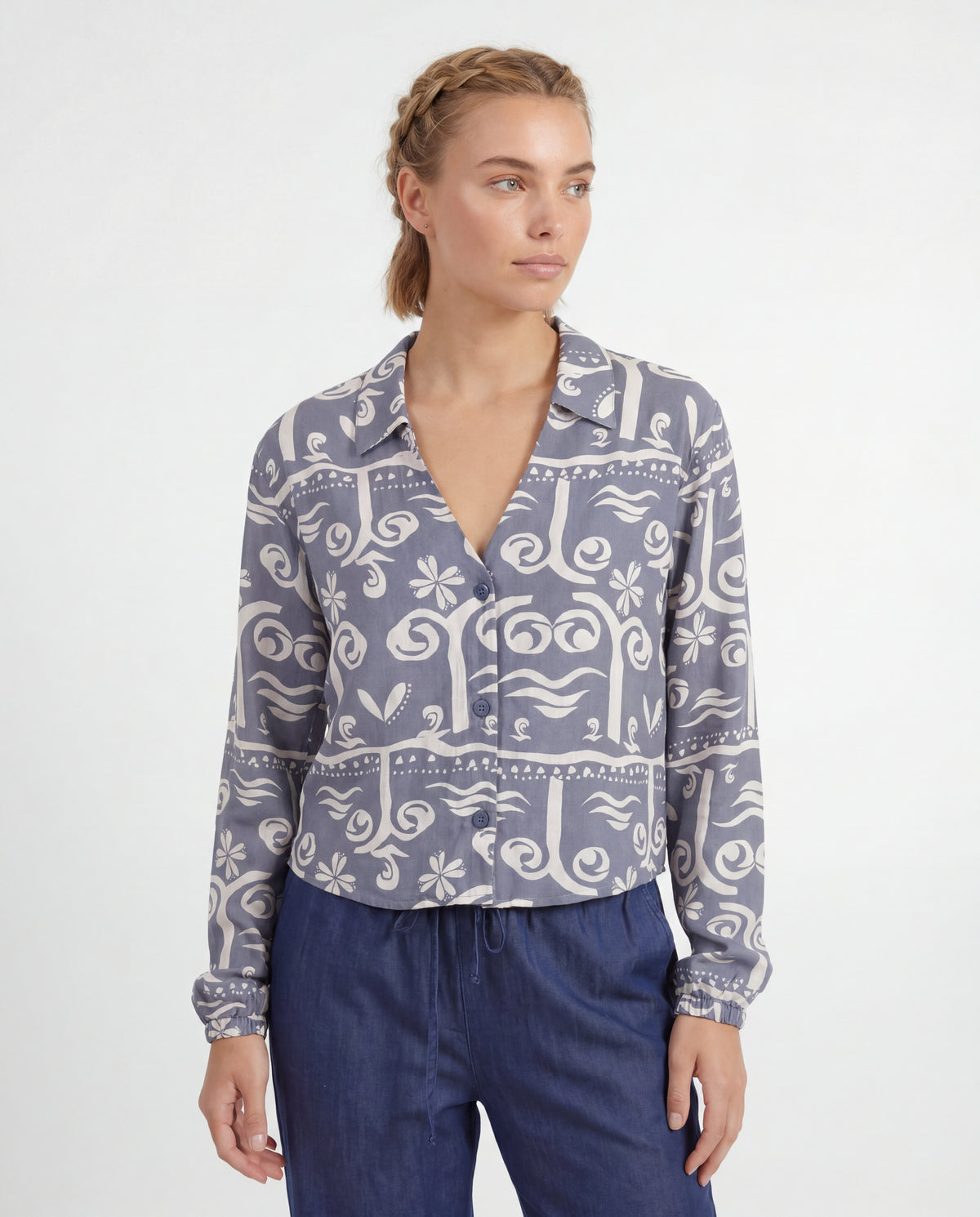 Blusa Mara - Gris
