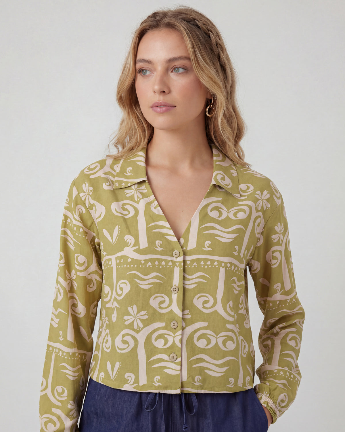 Blusa Mara - Verde Limon
