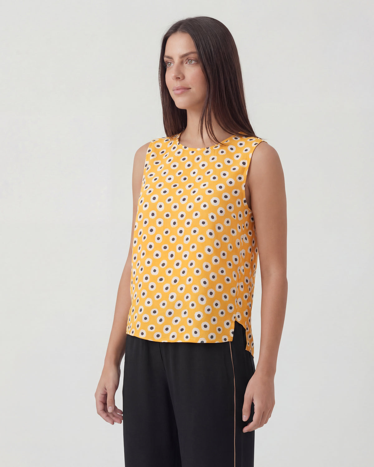 Blusa Lirio - Mostaza