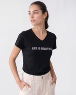 Camiseta Estampada 14 - Lila Claro