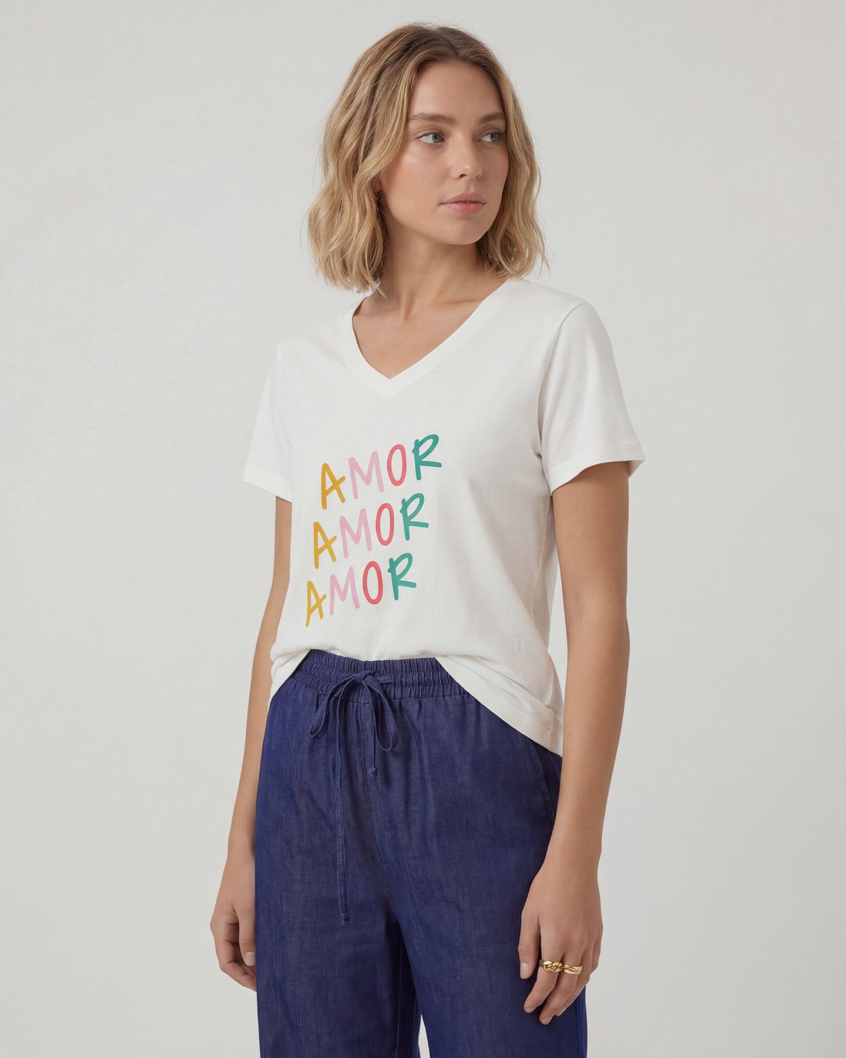 Camiseta Estampada 24 - Rosado