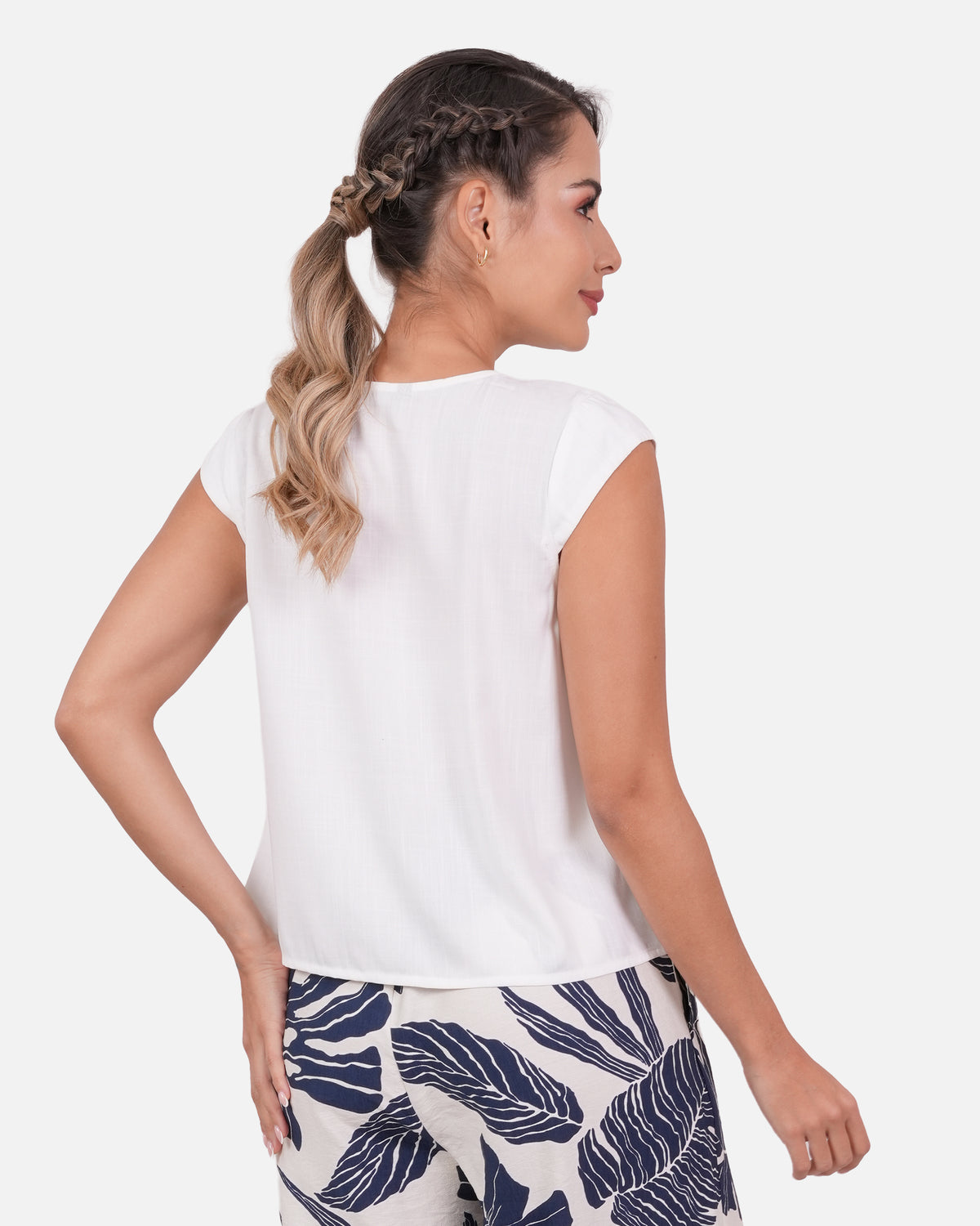 Blusa Jaipur - Crudo