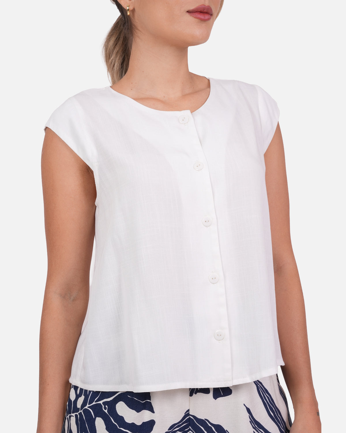 Blusa Jaipur - Crudo
