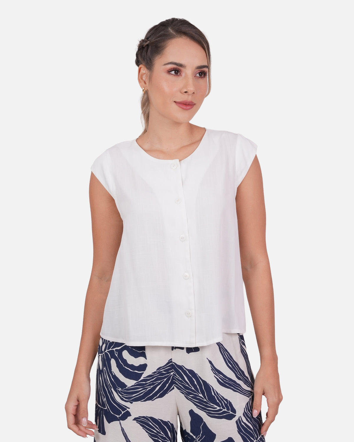Blusa Jaipur - Crudo