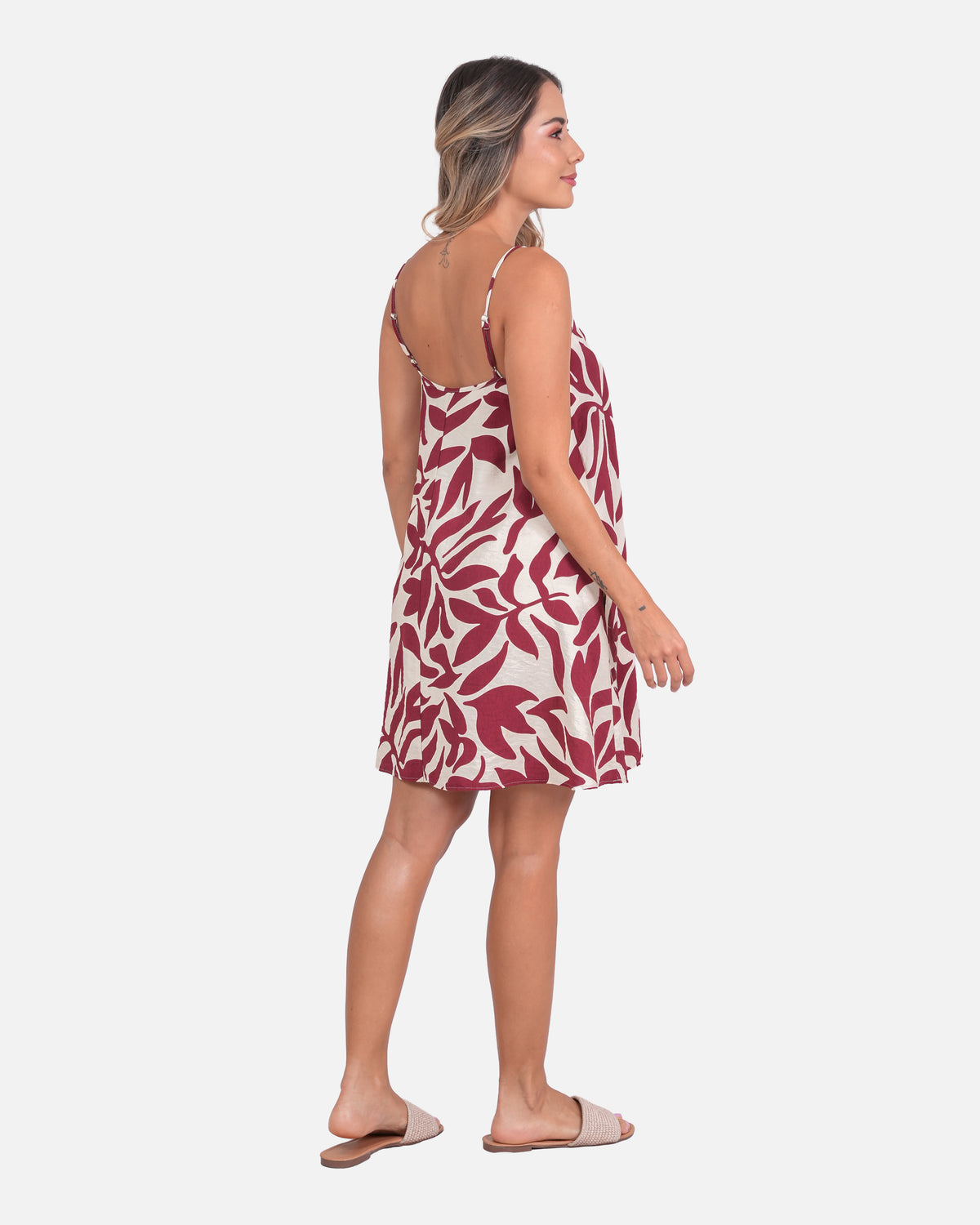 Vestido Belgica - Vino