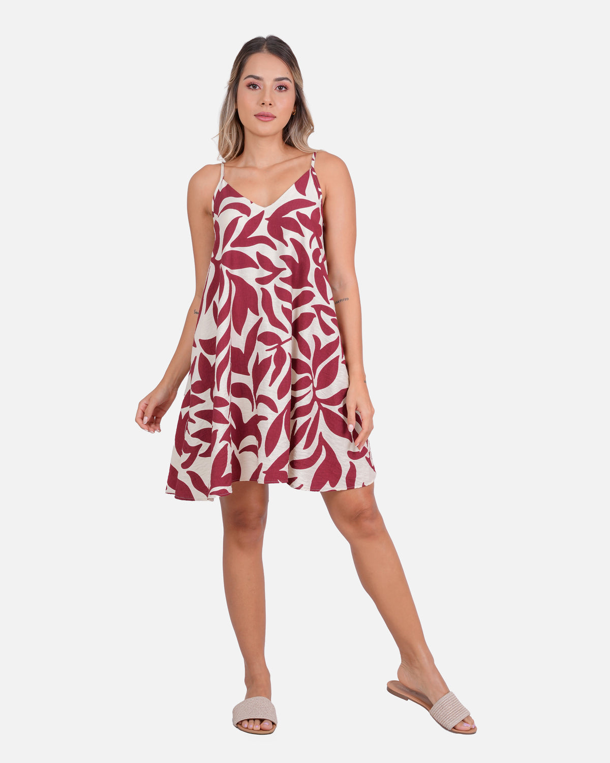 Vestido Belgica - Vino