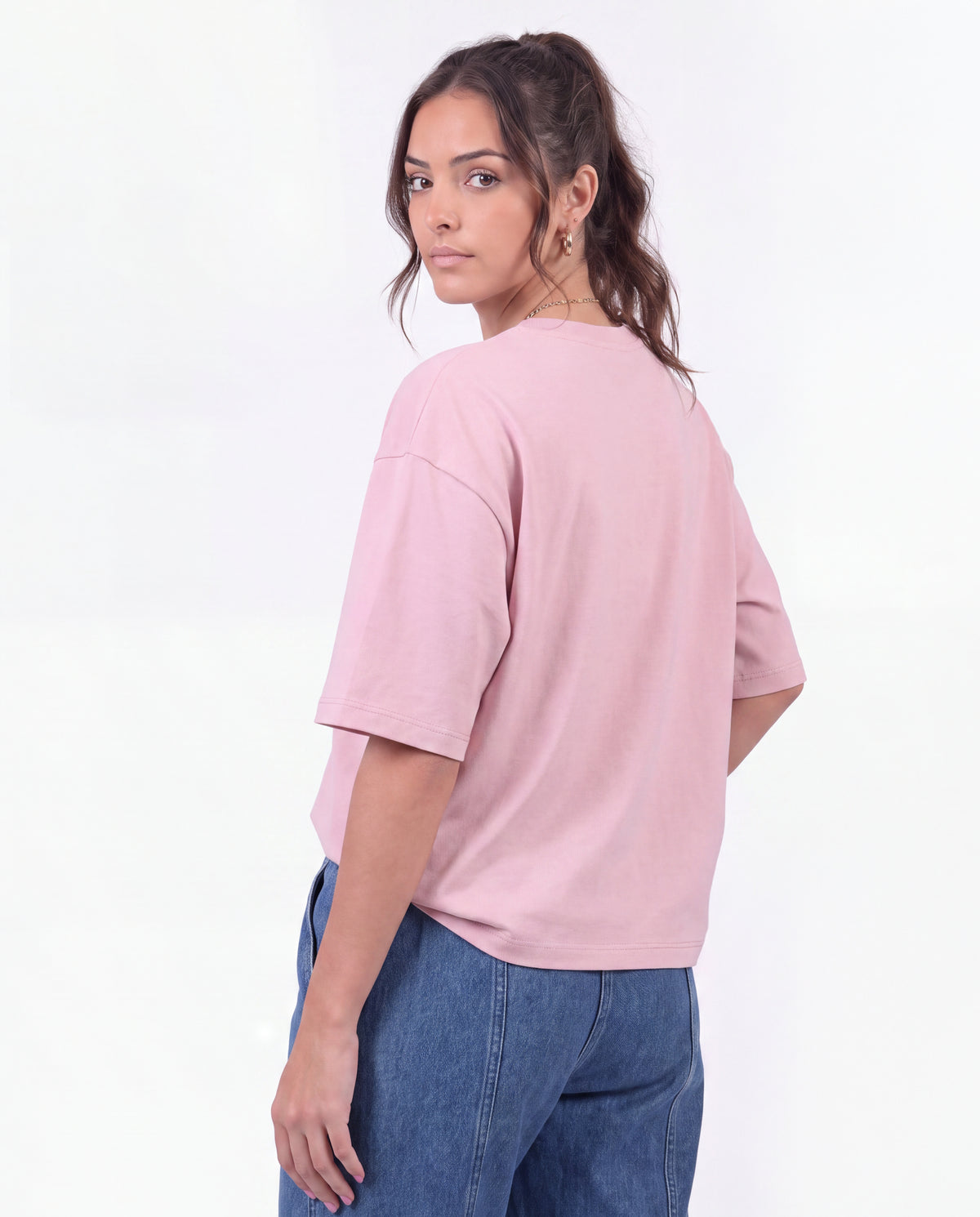 Blusa Top Oversize - Palo De Rosa