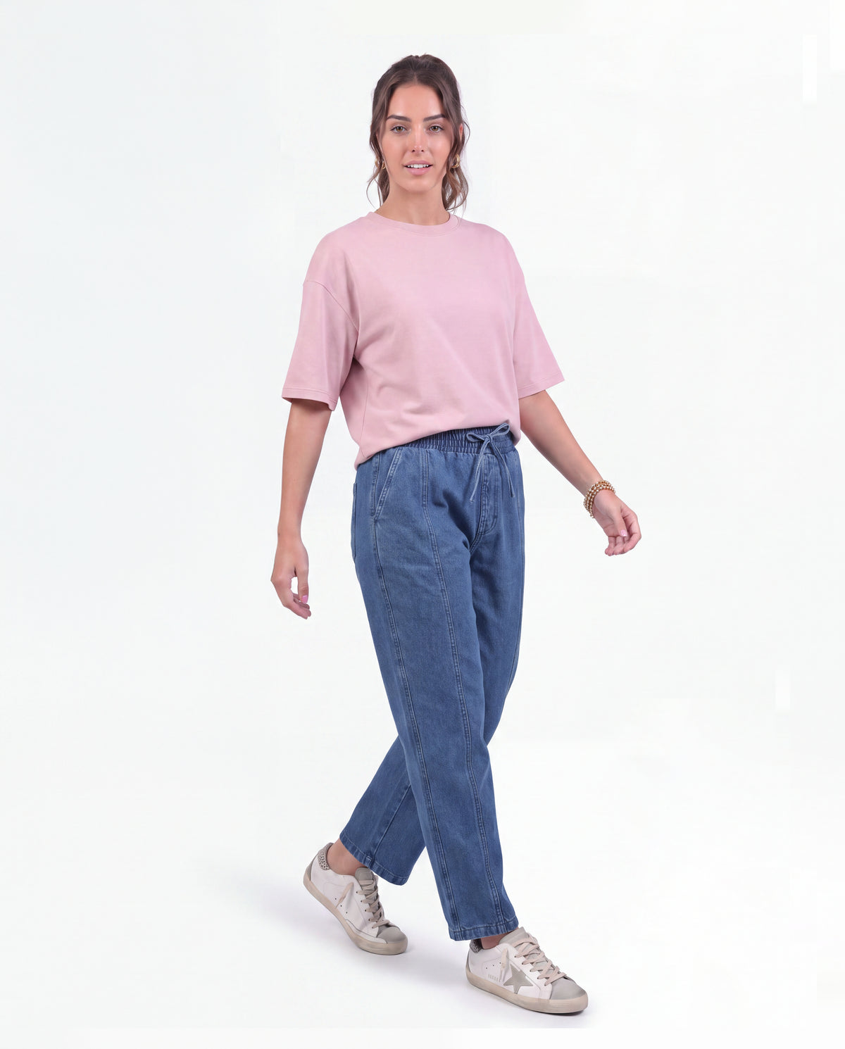 Blusa Top Oversize - Palo De Rosa