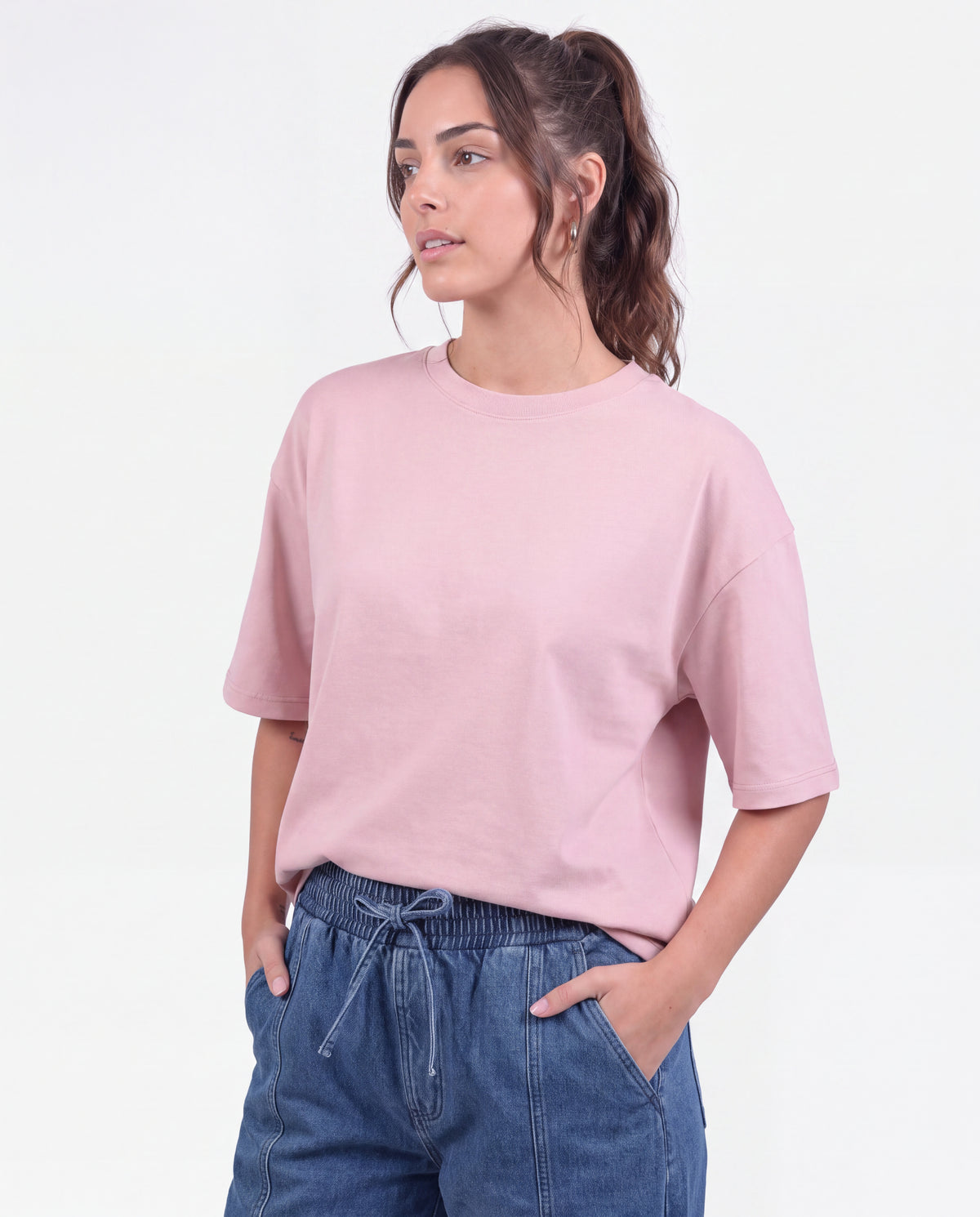 Blusa Top Oversize - Palo De Rosa
