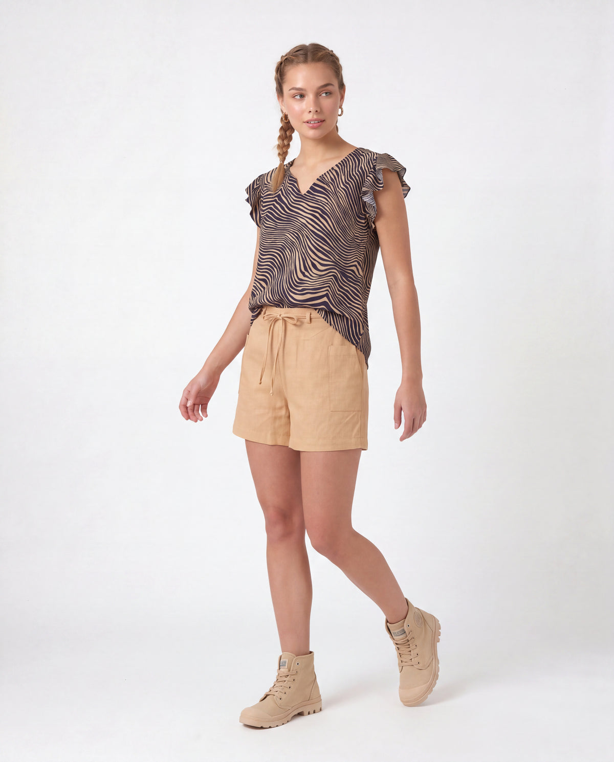 Blusa Analuna - Camel