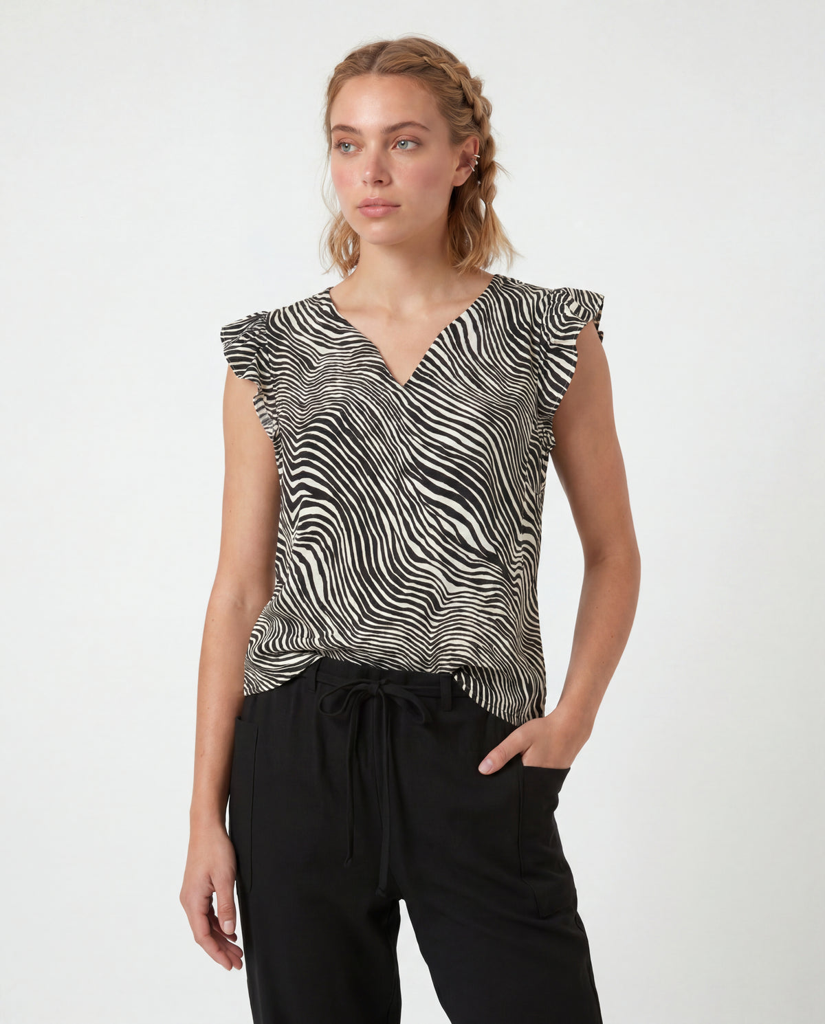 Blusa Analuna - Crudo