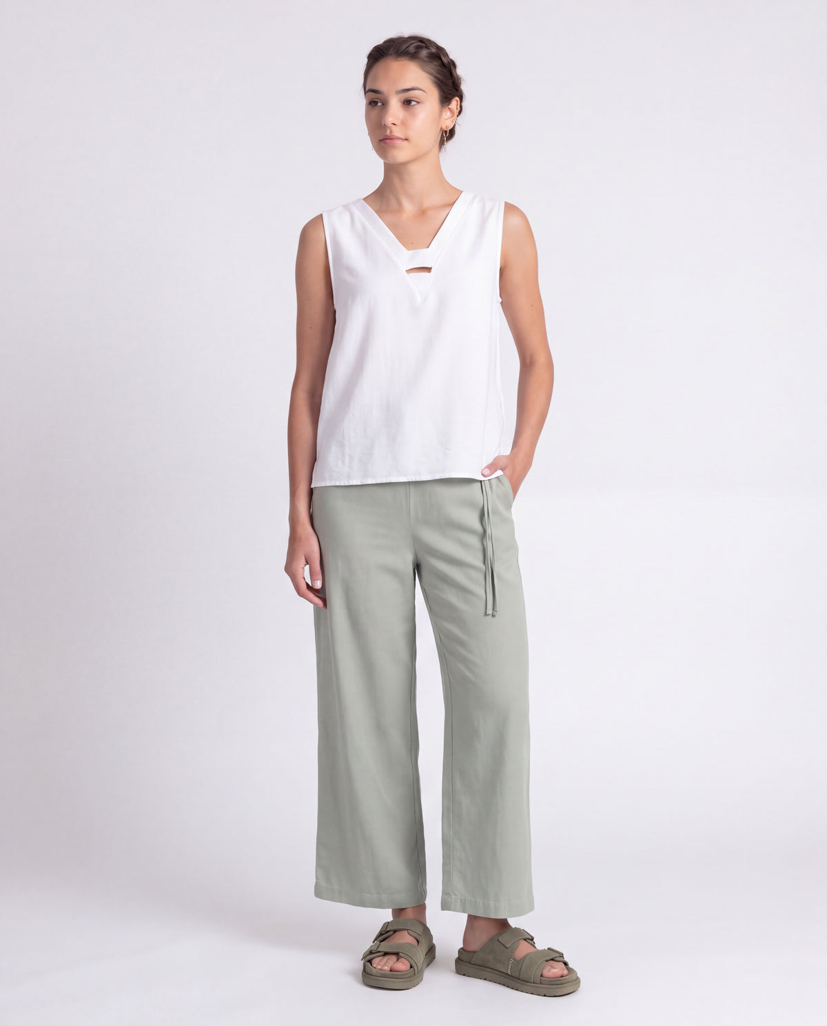 Blusa Aminta - Crudo