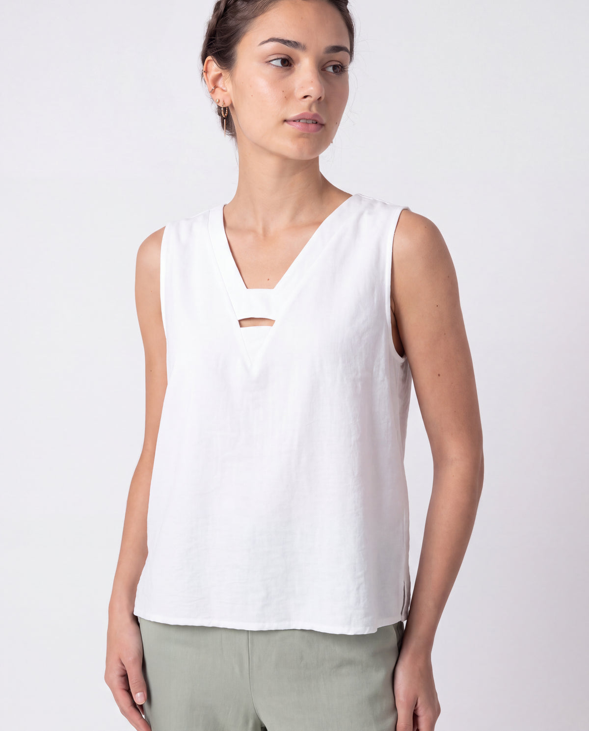Blusa Aminta - Crudo
