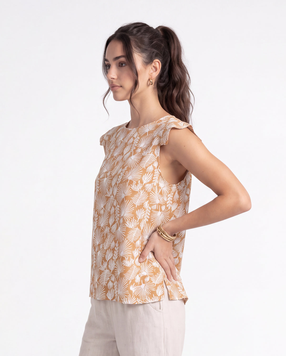Blusa Merida - Kaki